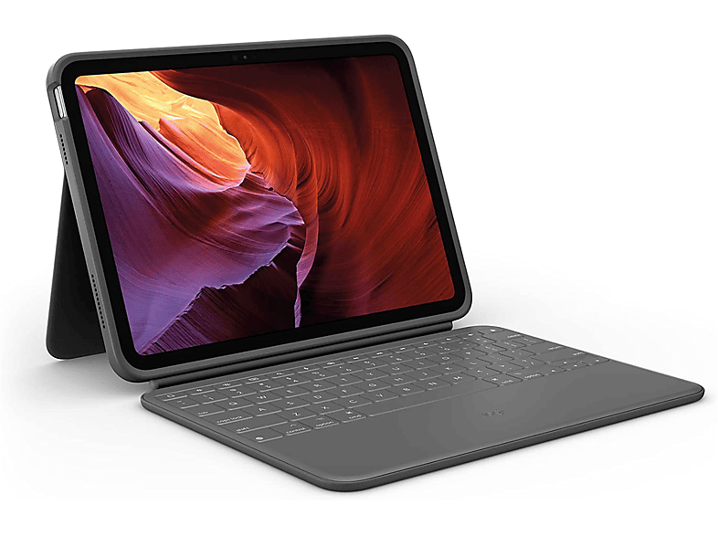 Custodia CON Tastiera Logitech Rugged Folio 10Th