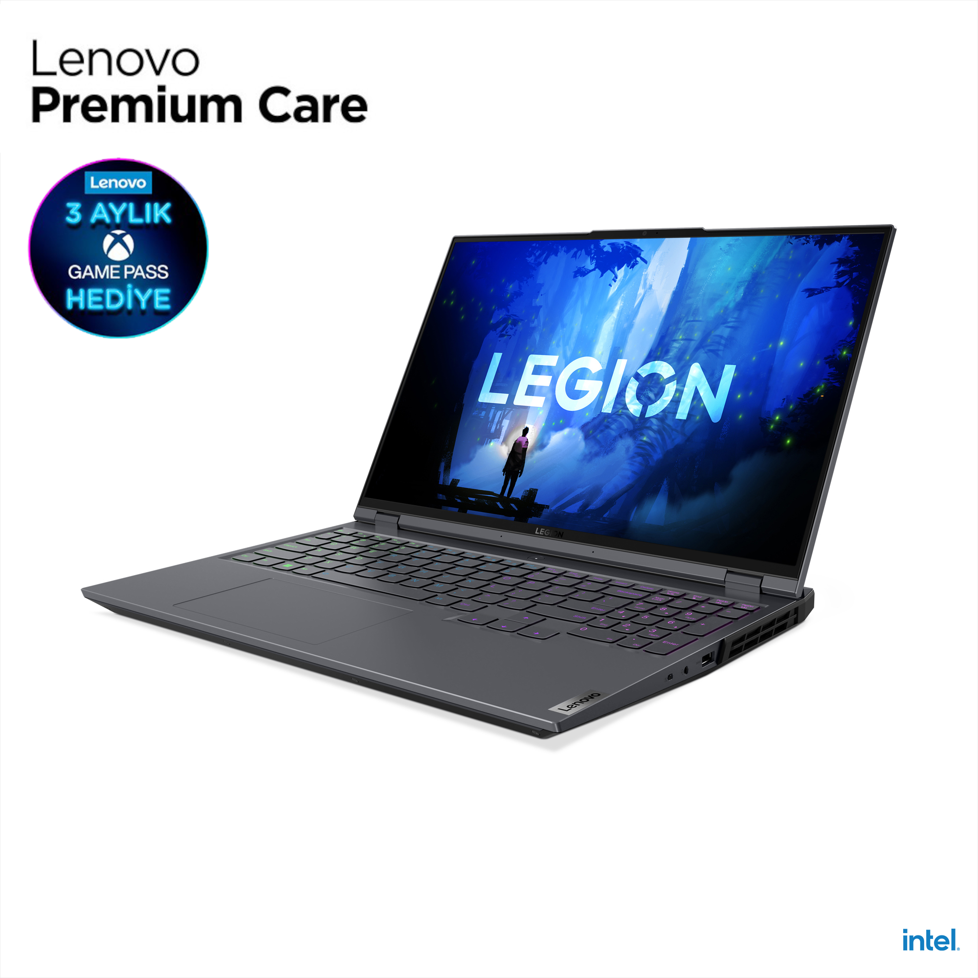 LENOVO Legion 5 Pro/Core i7-12700H İşlemci/32 GB RAM/1TB SSD/6GB RTX3060/16"/82RF00SVTX Gaming Laptop Gri