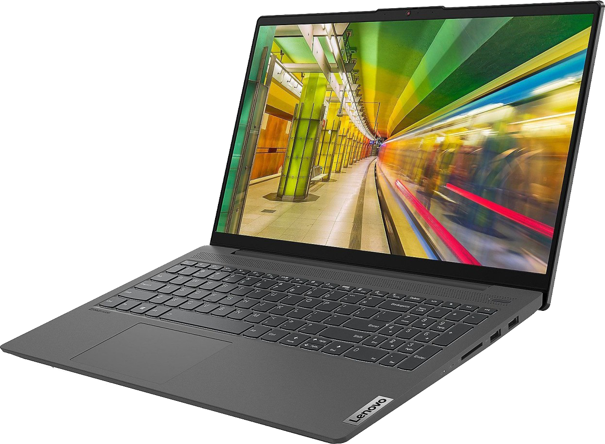 LENOVO IdeaPad 5 15ALC05 82LN0025HV Szürke Laptop (15,6" FHD/Ryzen5/8GB/512 GB SSD/NoOS)