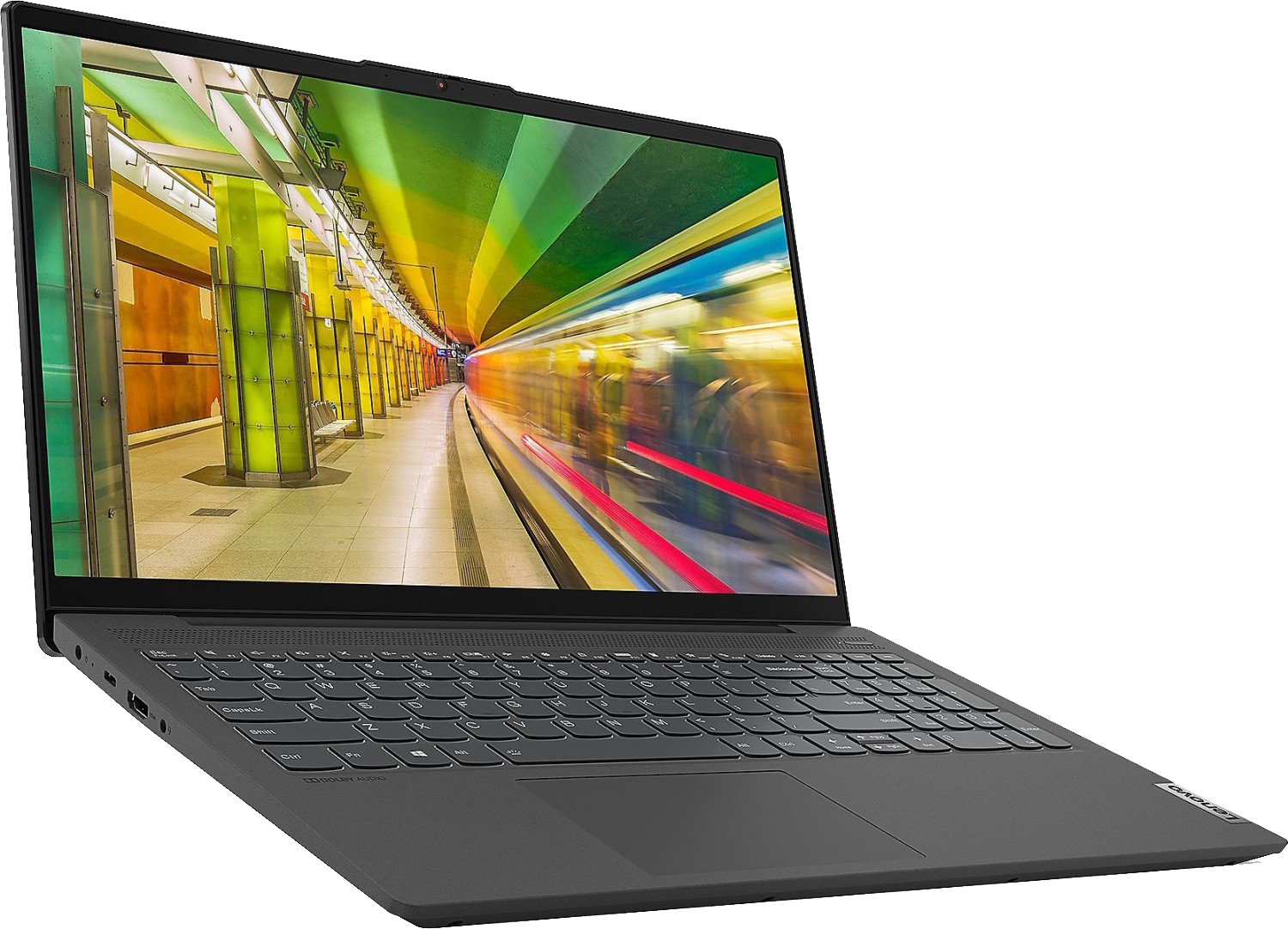LENOVO IdeaPad 5 15ALC05 82LN0025HV Szürke Laptop (15,6" FHD/Ryzen5/8GB/512 GB SSD/NoOS)
