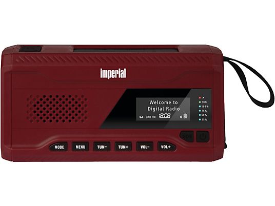 IMPERIAL DABMAN OR 2 - radio digitale (DAB+, DAB, Rosso)
