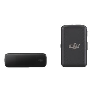 DJI Mic (1 TX + 1 RX) - Système de microphone sans fil (Noir)
