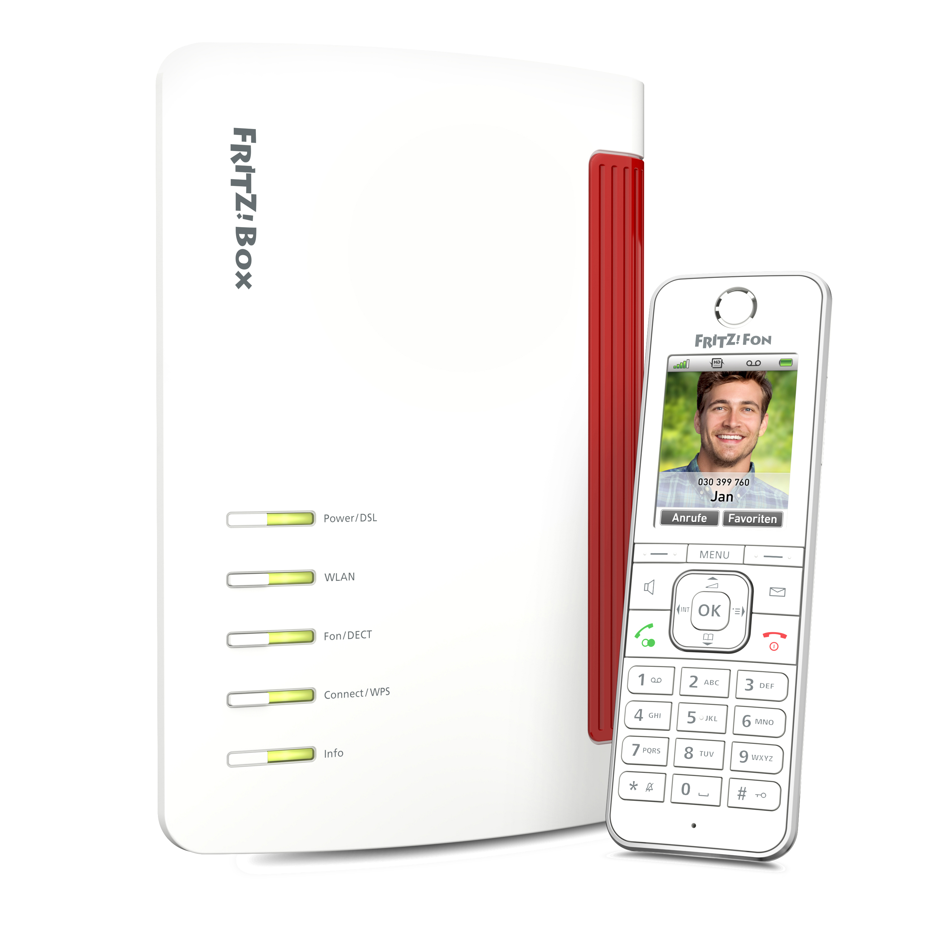AVM FRITZ!Box 7590 WLAN Router+ FRITZ!Fon C6 DECT-Telefon