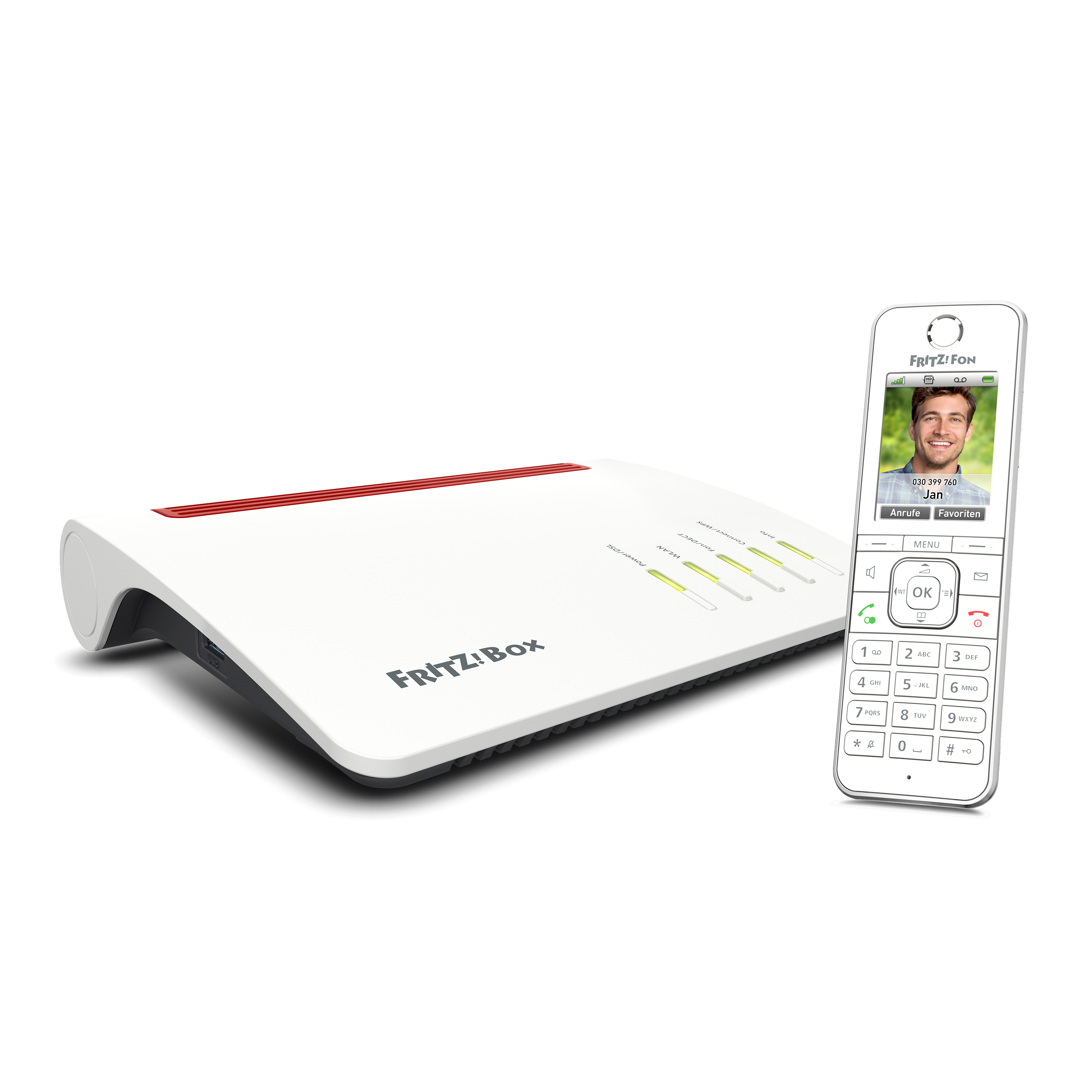 AVM FRITZ!Box 7590 WLAN Router+ FRITZ!Fon C6 DECT-Telefon