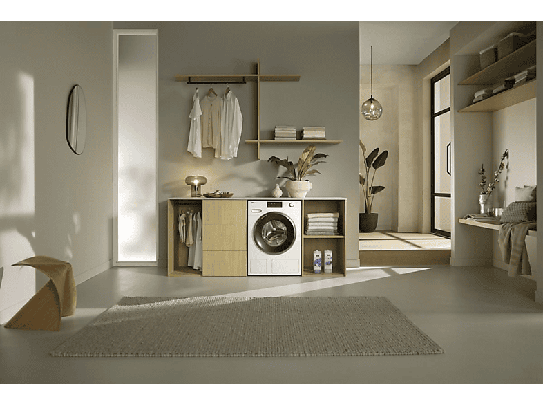 MIELE WWG760 WPS TDos&9kg W1 White Edition Waschmaschine (9 kg, 1400 U/Min., A, Flusenfilter, Fremdkörperfilter)