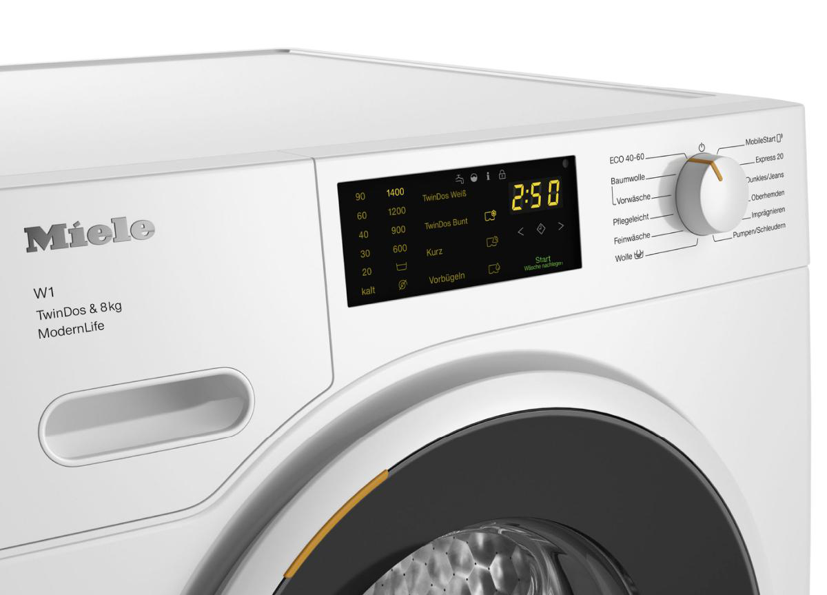 MIELE WWD 660 WCS Waschmaschine Edition Fremdkörperfilter) TDos Flusenfilter A, kg, White 1400 U/Min., (8 & W1 8kg
