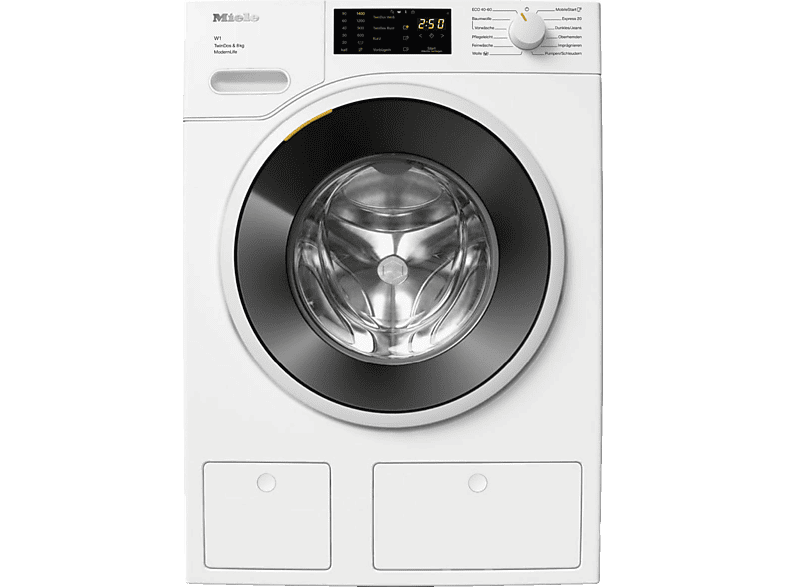 MIELE WWD kg, 8kg (8 A, W1 White Waschmaschine & WCS Fremdkörperfilter) Edition TDos Flusenfilter U/Min., 660 1400