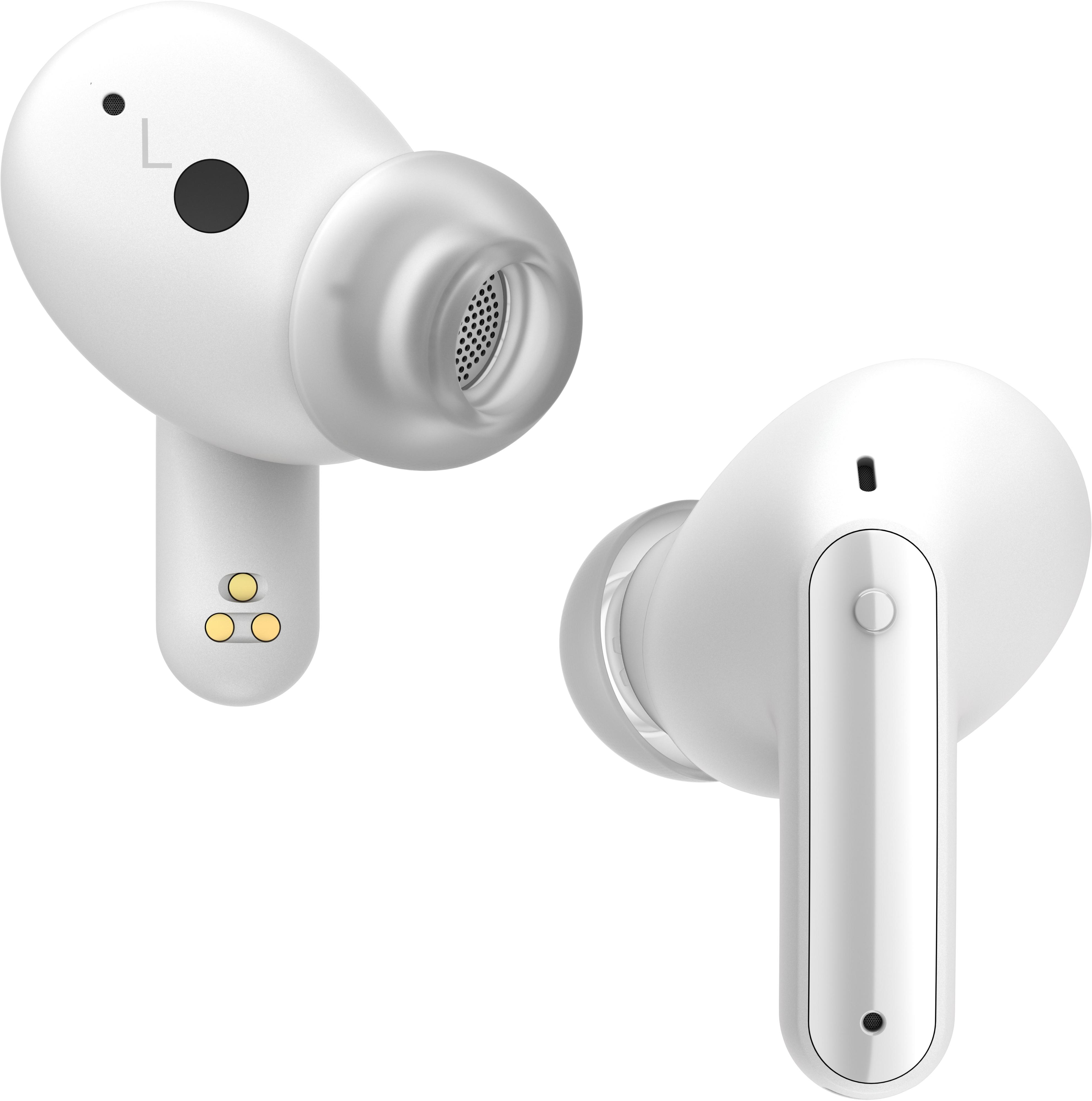 LG TONE Free DFP9W, In-ear Kopfhörer Bluetooth Pearl White