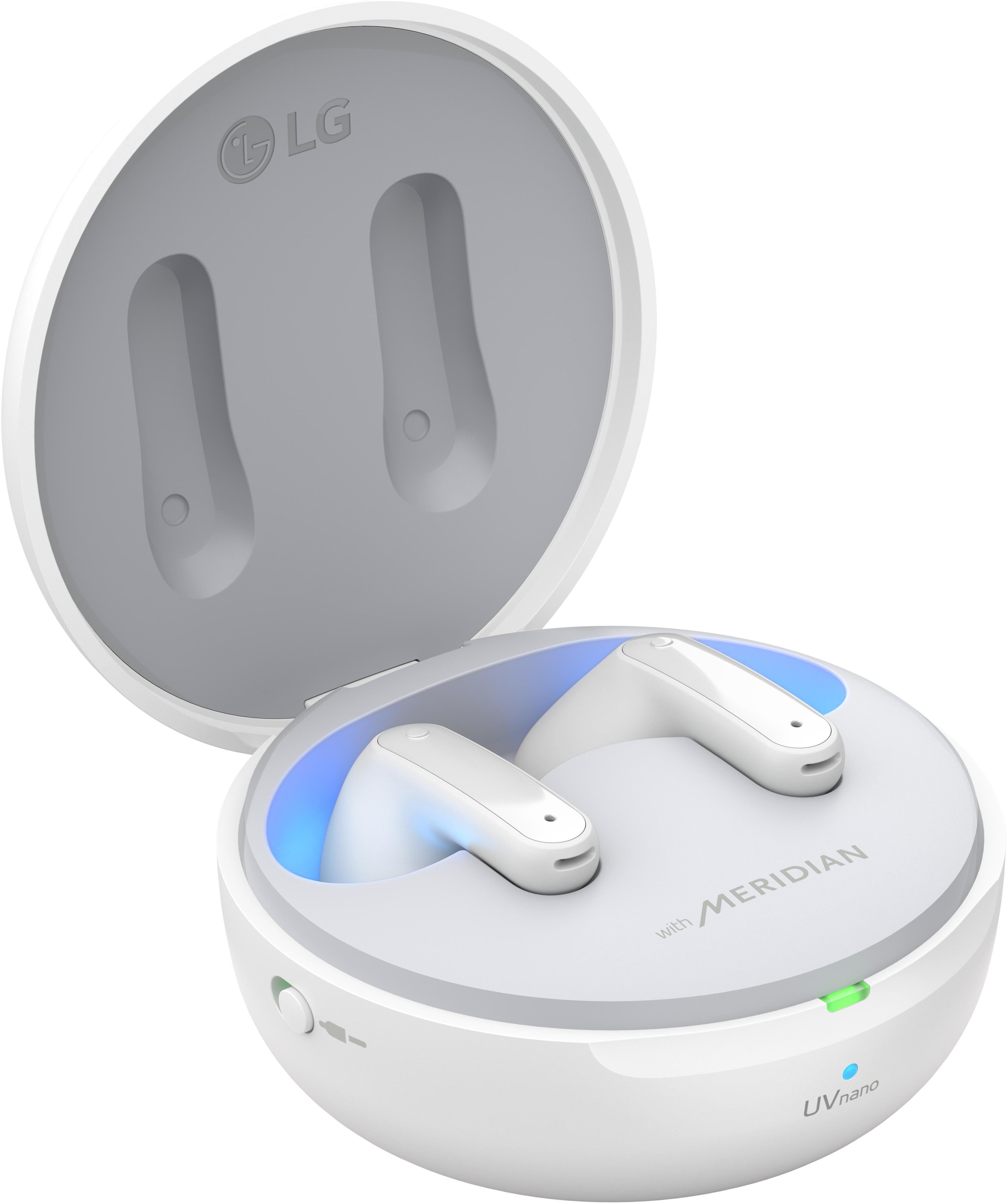 LG TONE Free DFP9W, In-ear Kopfhörer Bluetooth Pearl White