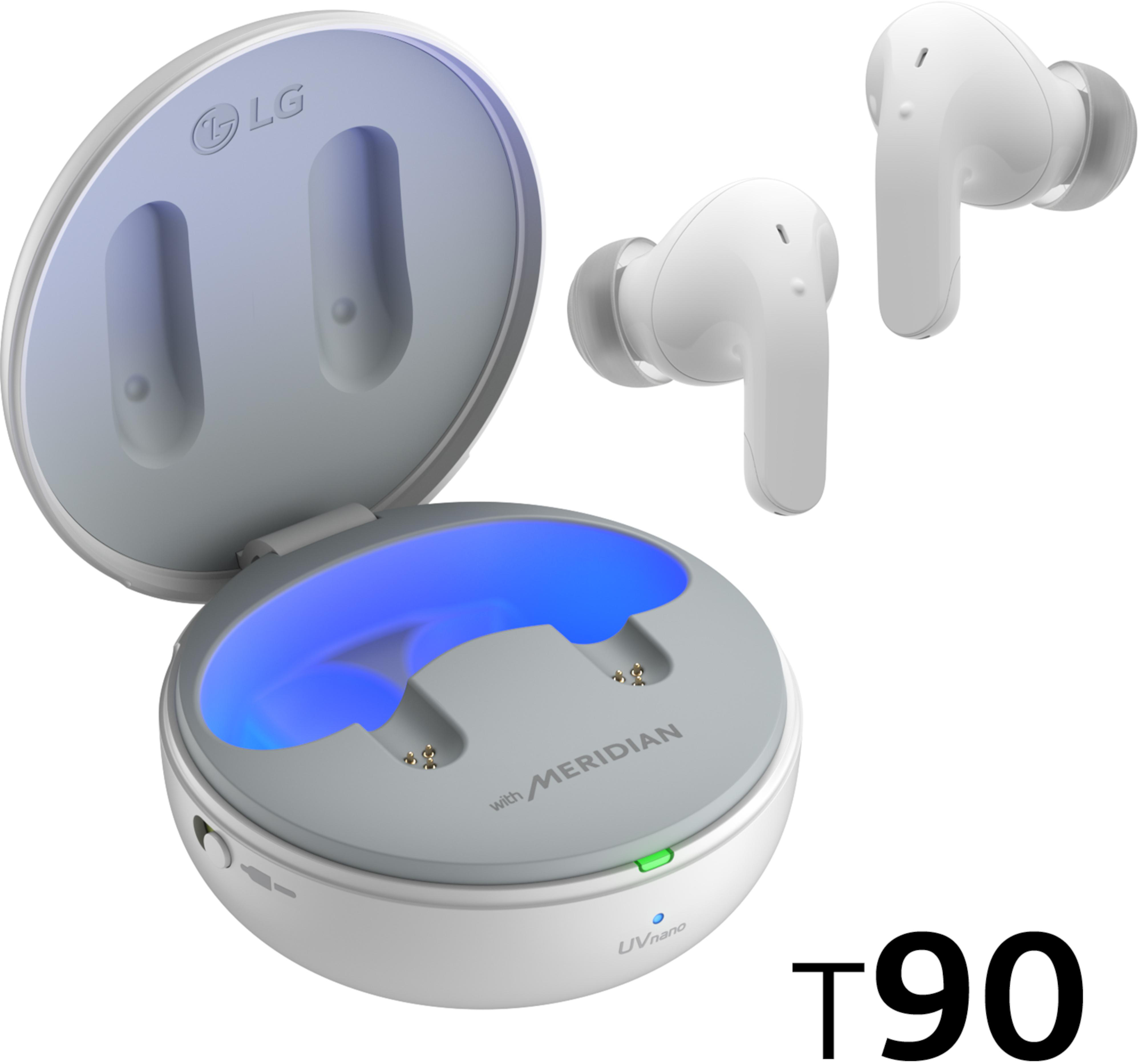 LG TONE Free DT90Q, In-ear Kopfhörer Bluetooth White
