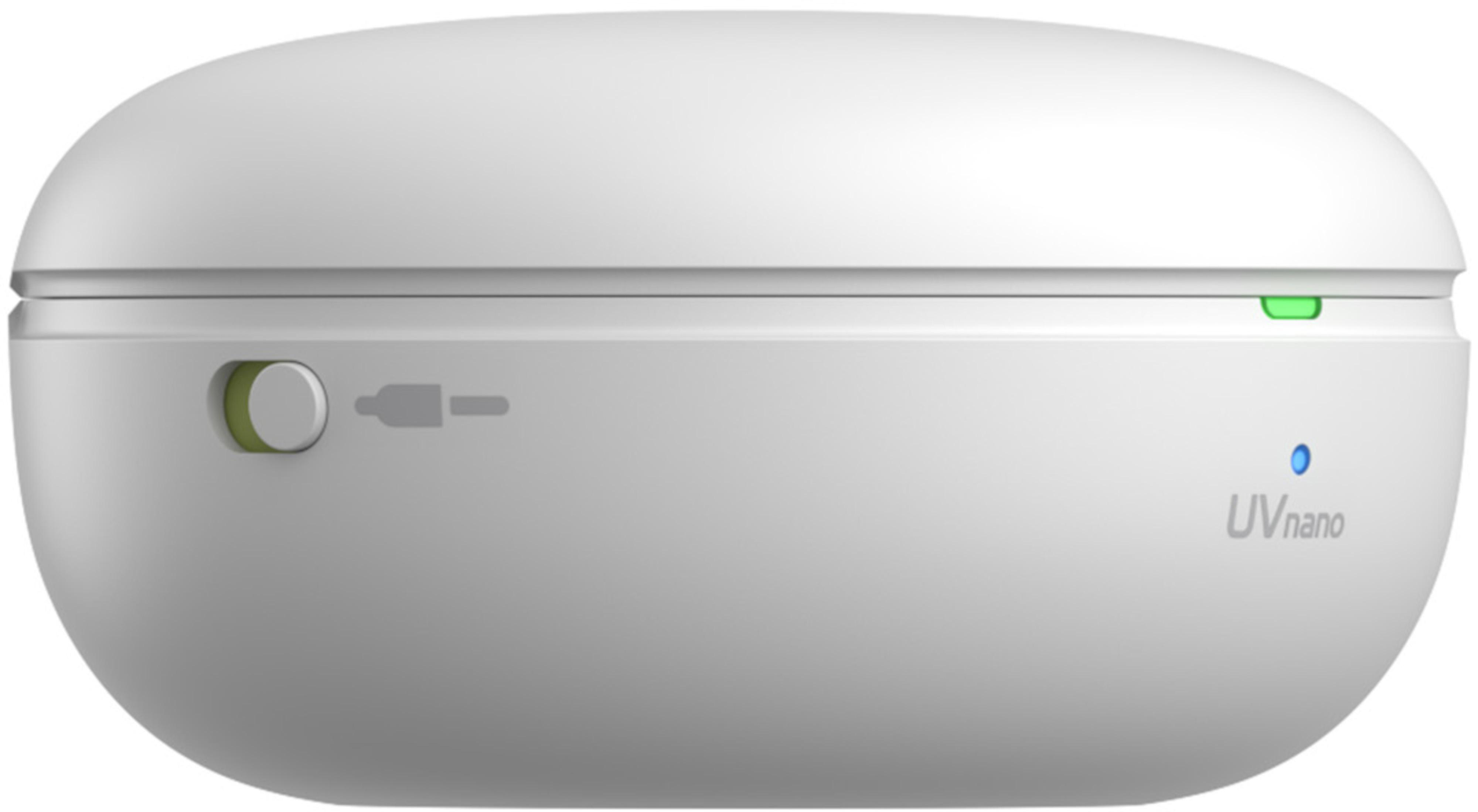 LG TONE Free DT90Q, In-ear Kopfhörer Bluetooth White
