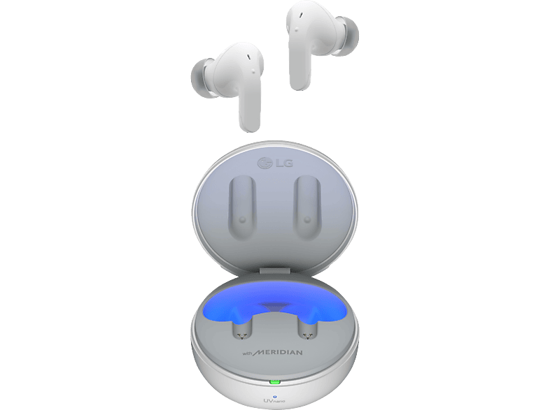 LG TONE Free DT60Q, In-ear Kopfhörer Bluetooth White