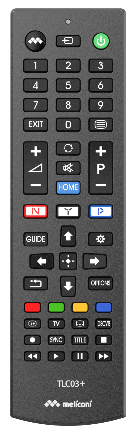 MELICONI TLC 03+ SONY gyárit helyettesítő távirányító (808017)