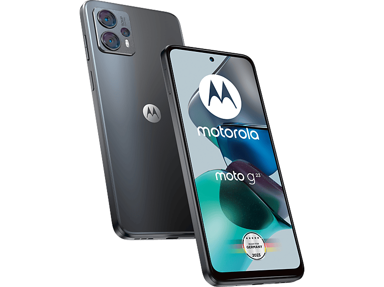 Charcoal Dual | MOTOROLA Smartphone Matte 128 Charcoal Ja 128 GB MediaMarkt Matte SIM G23