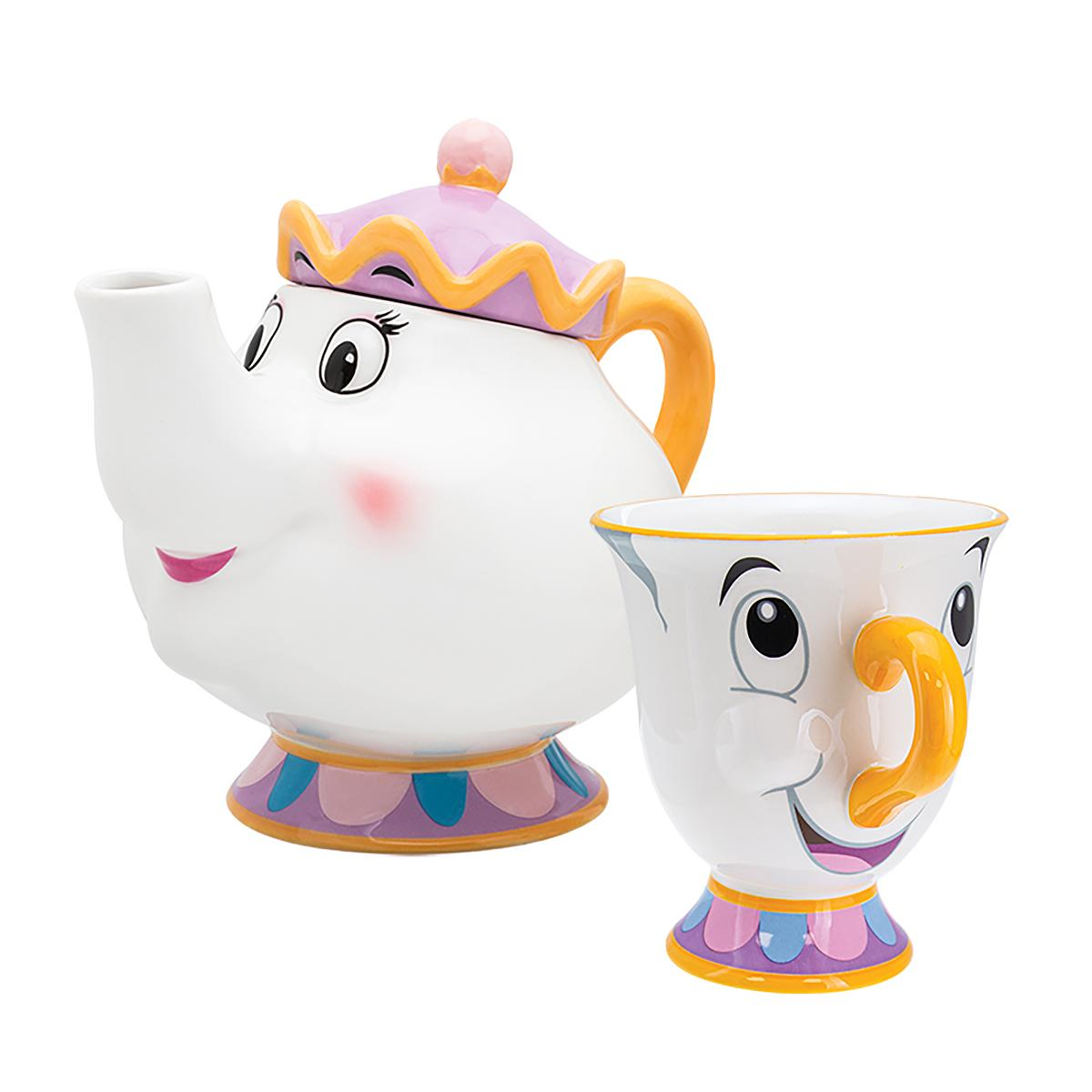 PALADONE PRODUCTS Die Schöne und das Biest Tasse Teekanne Set Teekannenset