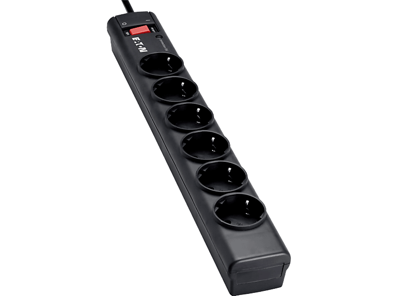 EATON Protection Strip túlfeszültségvédő elosztó, 6 aljzat, 10A (PS6D ...