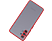 CASE AND PRO Samsung A34 5G műanyag tok, Piros-fekete (MATT-A34-5GRBK)