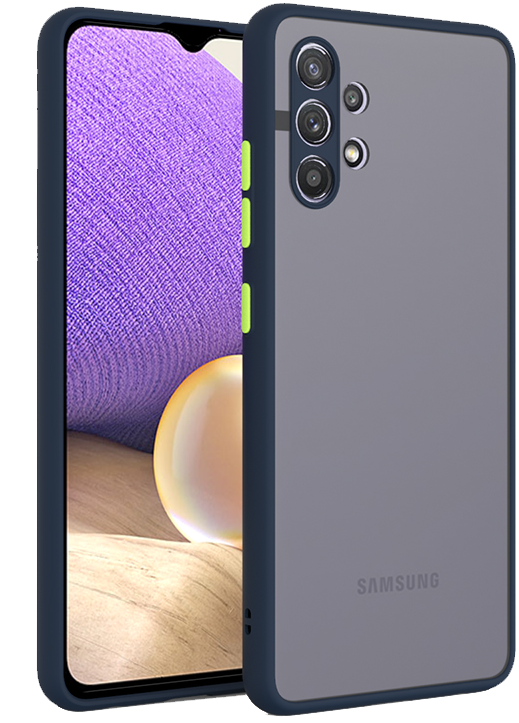 CASE AND PRO Samsung Galaxy S23 Plus műanyag tok, kék-zöld (MATT-S23P-BLG)