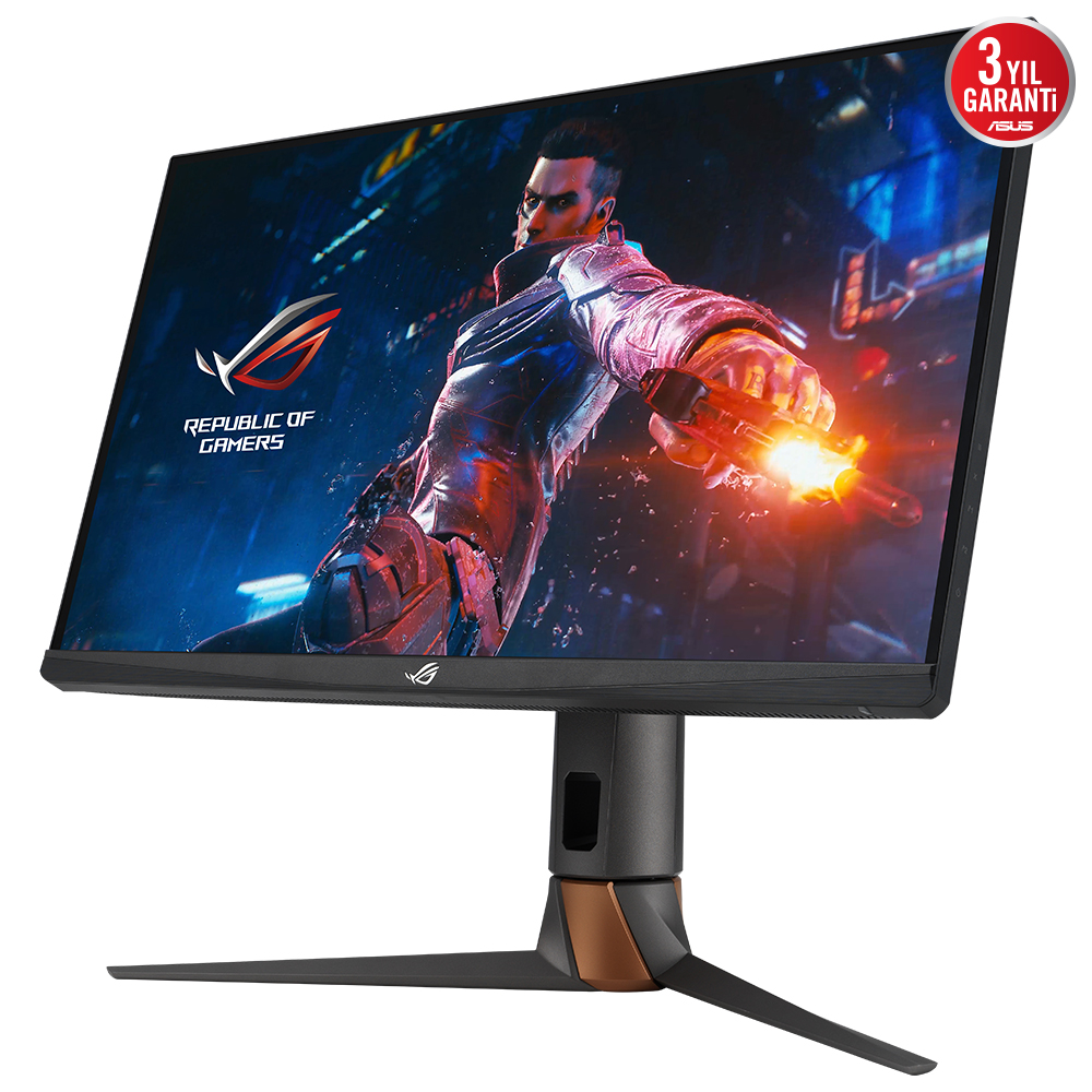 Oyun sahnesi gösteren bir bilgisayar monitörü.