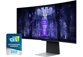 SAMSUNG LS34BG850SUXUF Smart Odyssey OLED G8 34 inç 0.1ms 175Hz Gaming Monitör Gümüş_1