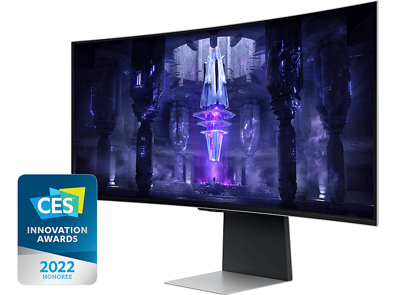 SAMSUNG LS34BG850SUXUF Smart Odyssey OLED G8 34 inç 0.1ms 175Hz Gaming Monitör Gümüş_1