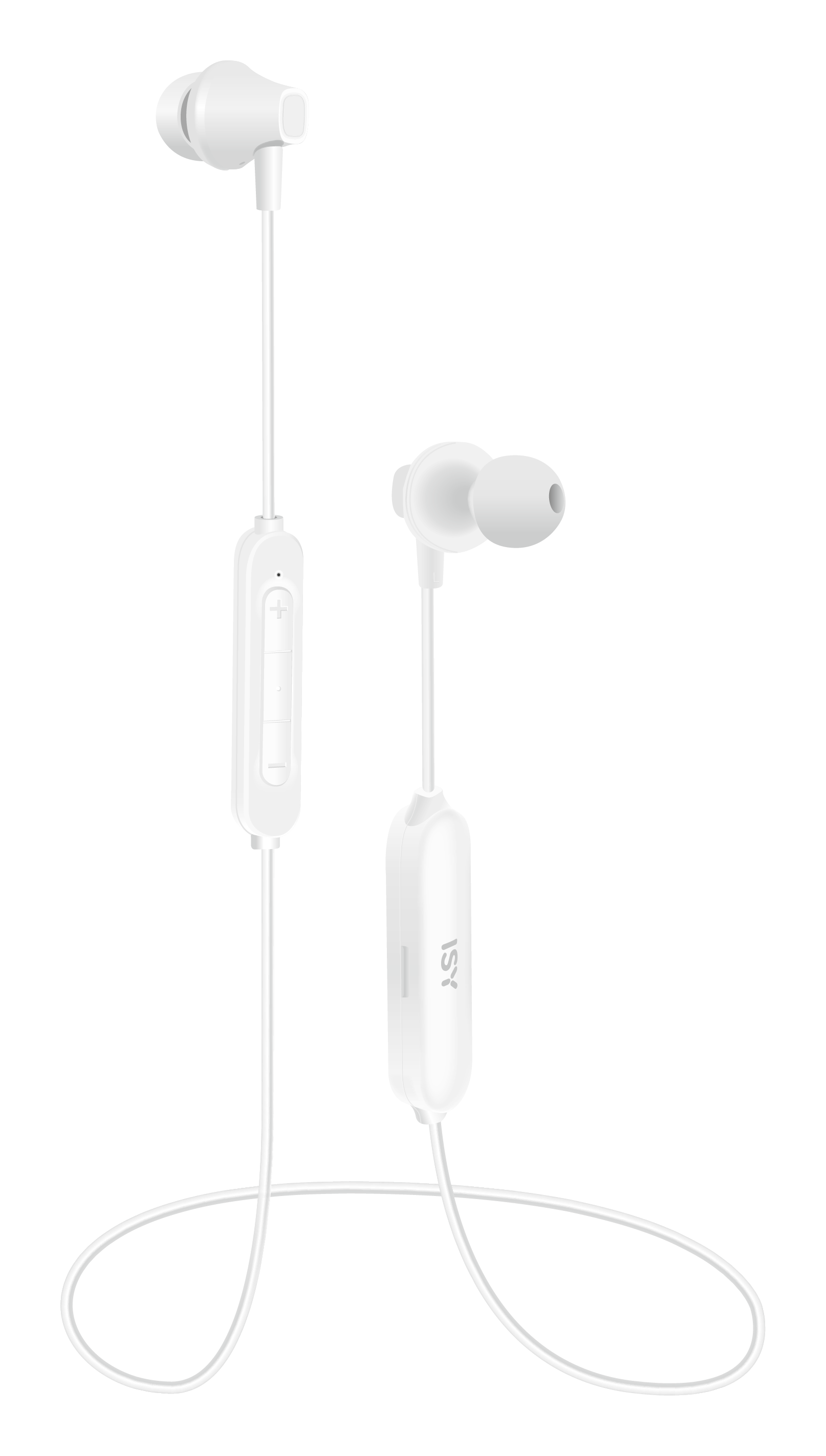 IBH-3001-1-WT, Bluetooth In-ear Kopfhörer Weiß ISY