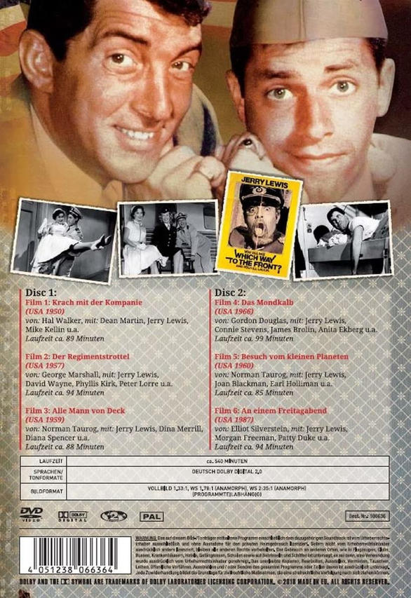 Jerry Lewis besten - DVD Seine Filme