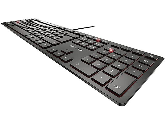 CHERRY KC 6000 SLIM - Tastatur (Schwarz)