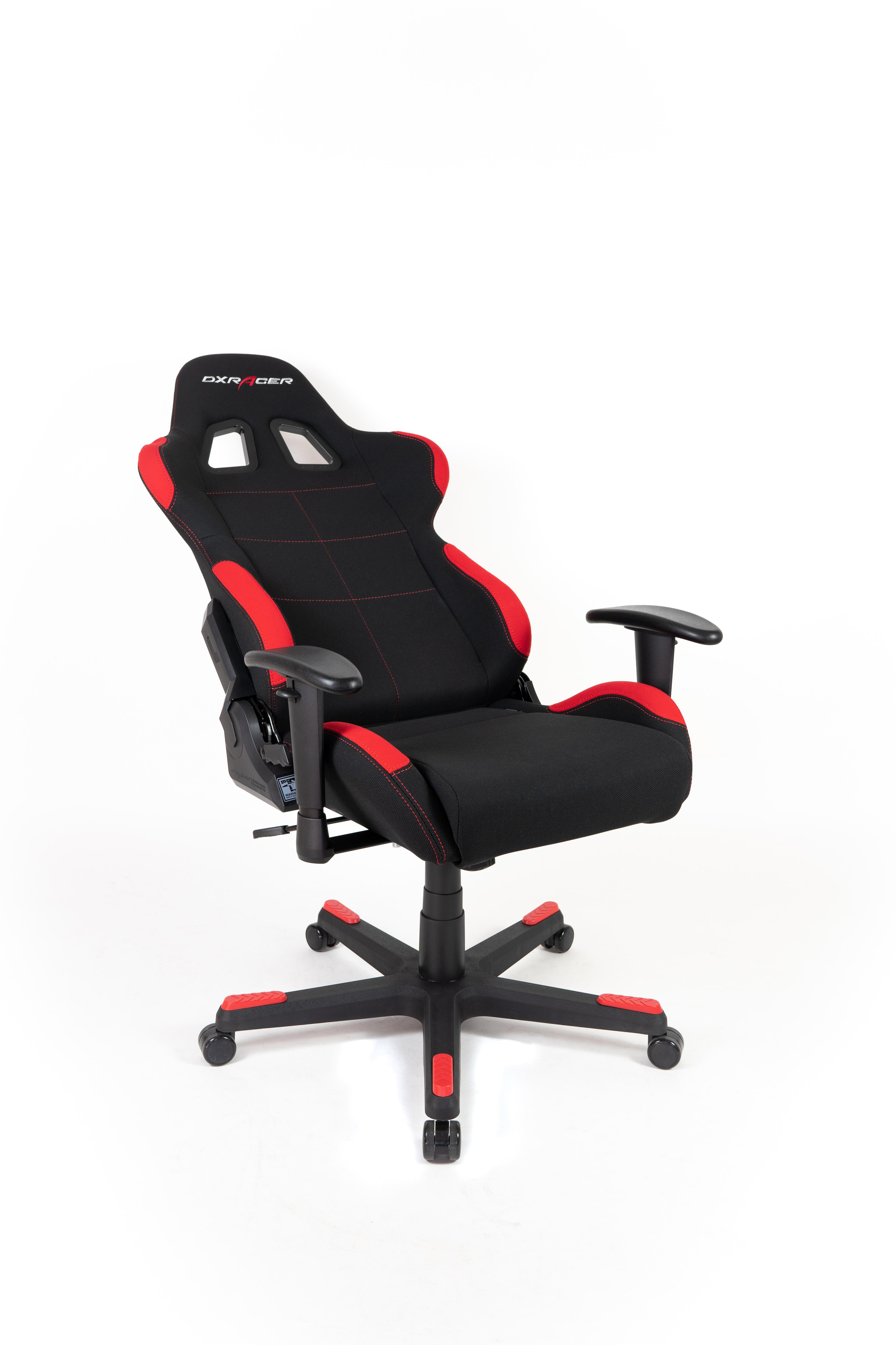 DXRACER Stuhl, Schwarz, F01 Rot Gaming FORMULA