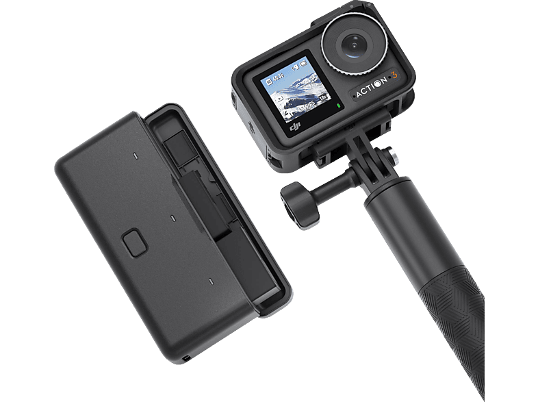 DJI Osmo Action 3 Adventure-Combo Actioncam WLAN, Touchscreen 