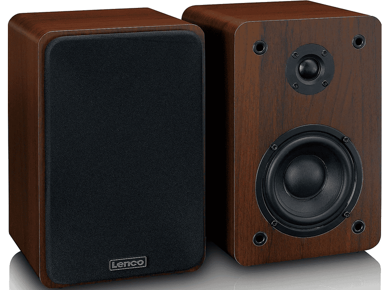Lenco LS-600WA Plattenspieler mit zwei externen Lautsprechern,Walnut — Foto 2 von 5