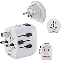 MediaMarkt HAMA 223474 Reisadapter World Travel USB aanbieding