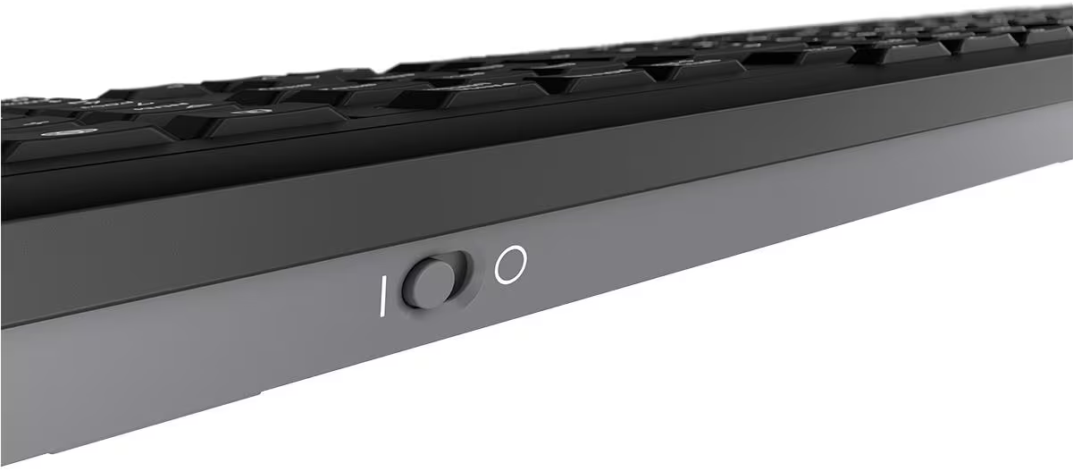 CHERRY Stream Desktop - Ensemble clavier et souris (noir)