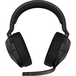 Auriculares gaming - Corsair HS55 Wireless, Bluetooth, Micrófono Omnidireccional, Carbón