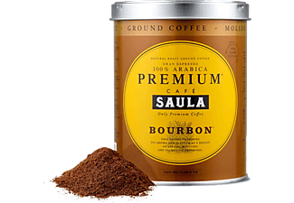 Café molido - Saula Premium Bourbon, Arábica, Intenso, 250 g