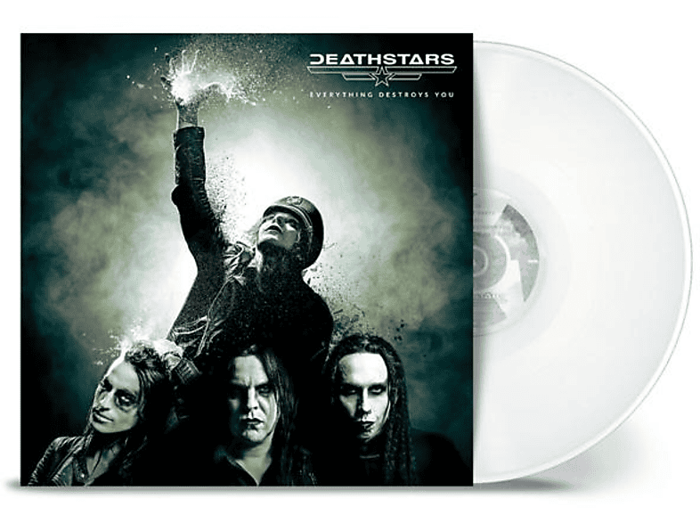 Deathstars - Everything Destroys You (Limiterte - Poster) Vinyl (Vinyl) White 