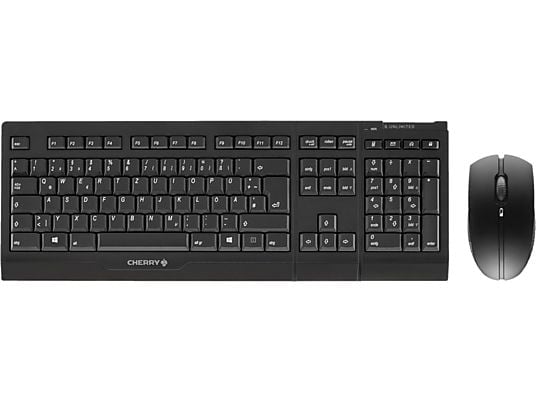 CHERRY B.Unlimited 3.0 - Ensemble clavier et souris (noir)