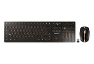 CHERRY DW 9100 Slim - Set tastiera e mouse (Nero)