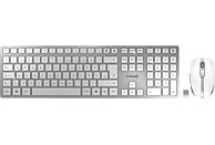 CHERRY DW 9100 Slim - Set tastiera e mouse (Bianco)