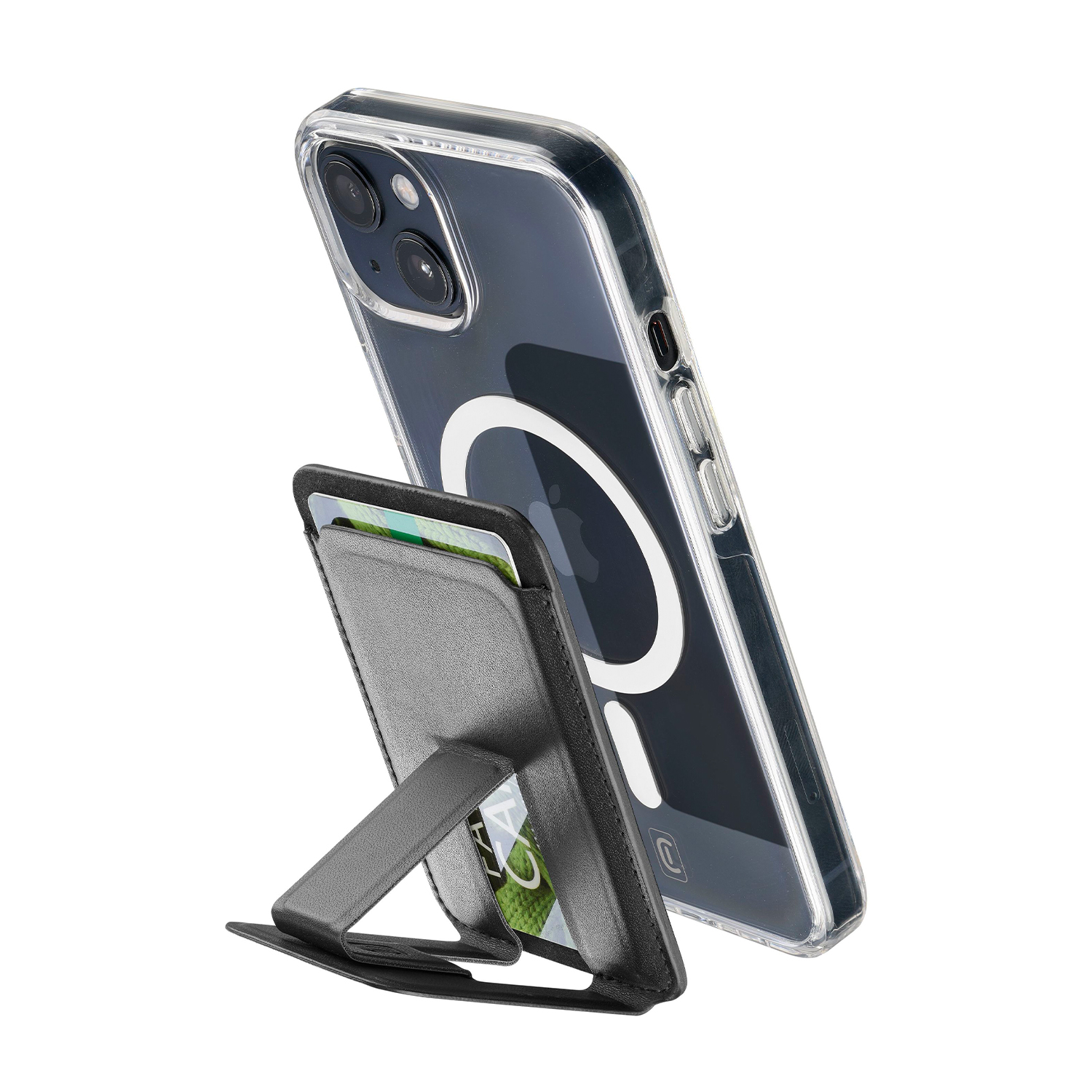 Portacarte Magnetico Cellular Line Pocket Stand per MagSafe