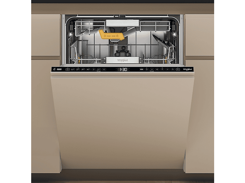 WHIRLPOOL W8I HF58 TUS Teljesen integrálható mosogatógép, B, MaxiSpace, 6. Érzék technológia, PowerClean Pro, NaturalDry