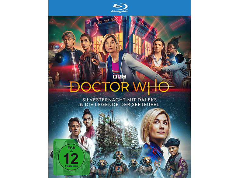 Doctor Who: Silvesternacht mit Daleks / Die Legende der Seeteufel Blu ...