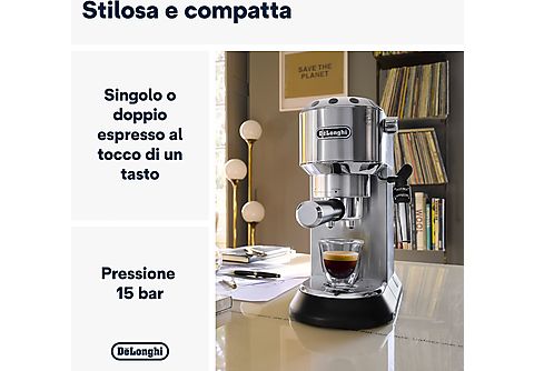 Guida all'uso della macchina da caffè DeLonghi DEDICA EC885