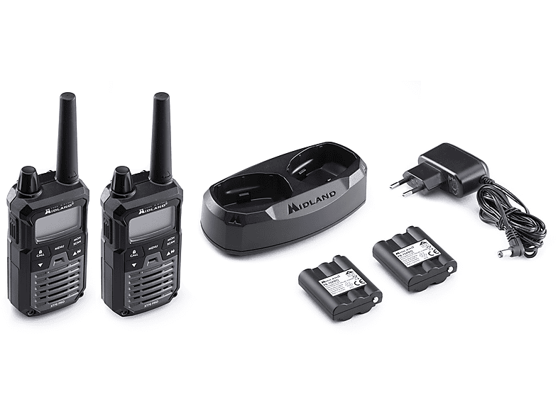MIDLAND XT 70 PRO Funkgerät Schwarz