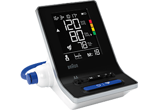 BRAUN ExactFit 3 - Blutdruckmessgerät (Weiss/Grau/Schwarz)