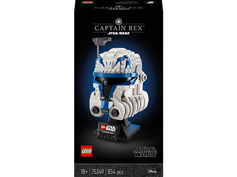 LEGO Star Wars 75349 Captain Rex TM Helm Bausatz, Mehrfarbig