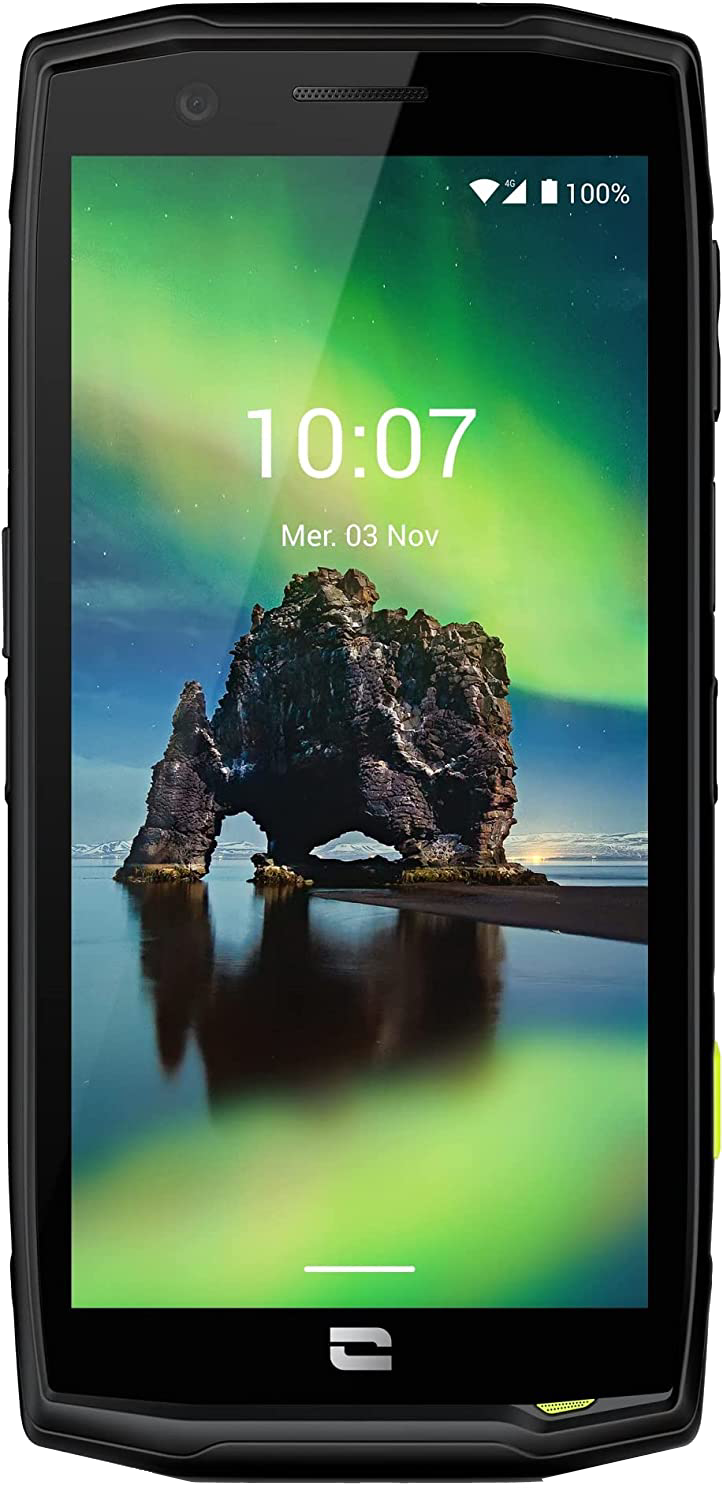 Crosscall Action X5, Negro, 64 GB, 4GB RAM, 5.45" IPS Corning Gorilla® Glass 5, Qualcomm® SM6115, 3850 mAh, Android