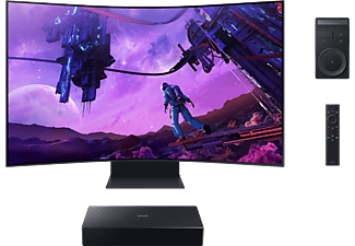 SAMSUNG Odyssey Ark LS55BG970NU - Ecran de jeu, 55 ", UHD 4K, 165 Hz, Noir