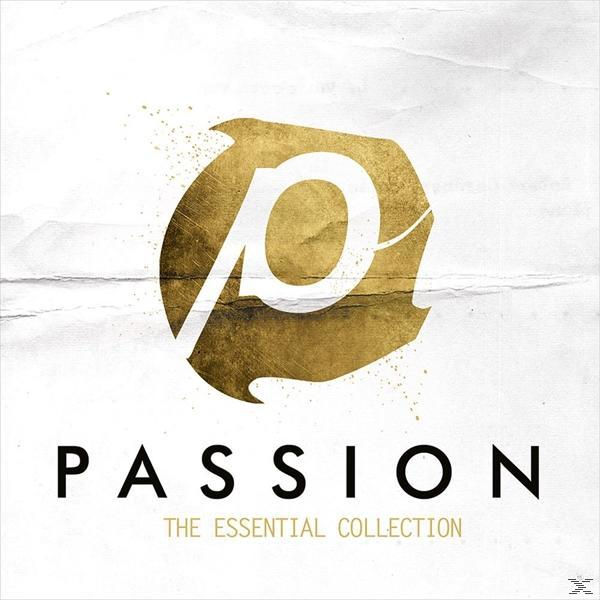 Arany logó texturált háttéren, rajta a PASSION, THE ESSENTIAL COLLECTION felirattal.