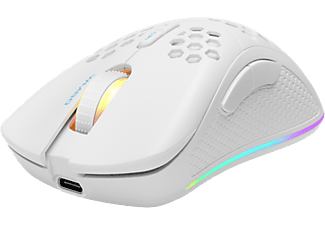 DELTACO GAM-120-W Gaming Maus (Wired & Wireless, Optisch, 4800 DPI)